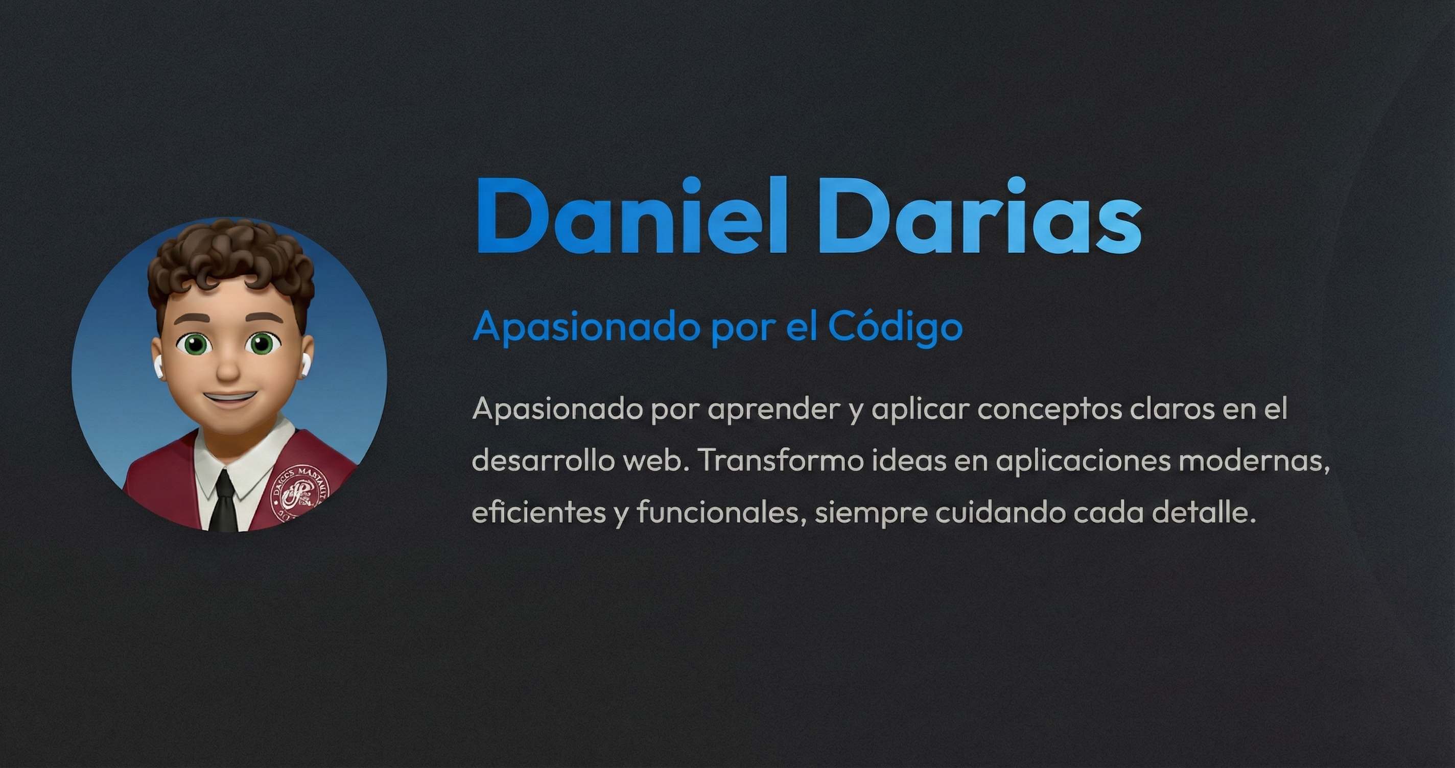 DanoGlez | Desarrollador Web Full Stack